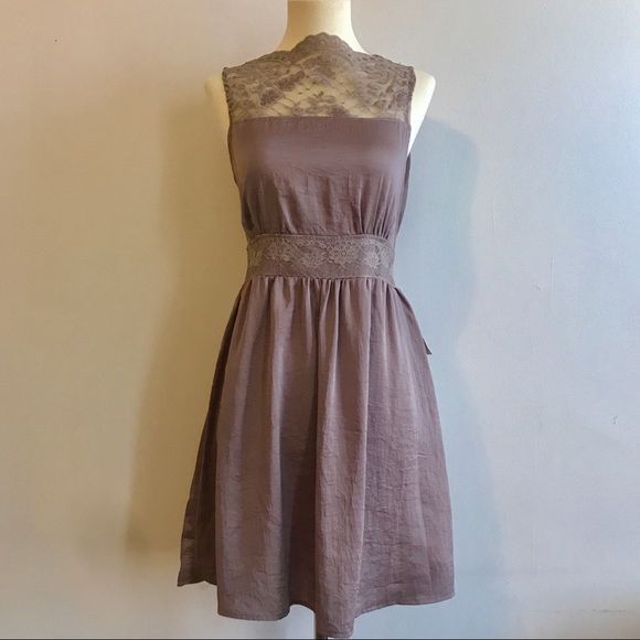 Free People Dresses & Skirts - NWT Free People “Tea for Two” Lace Trim Dress